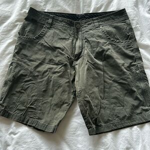 Kuhl Army Green Shorts